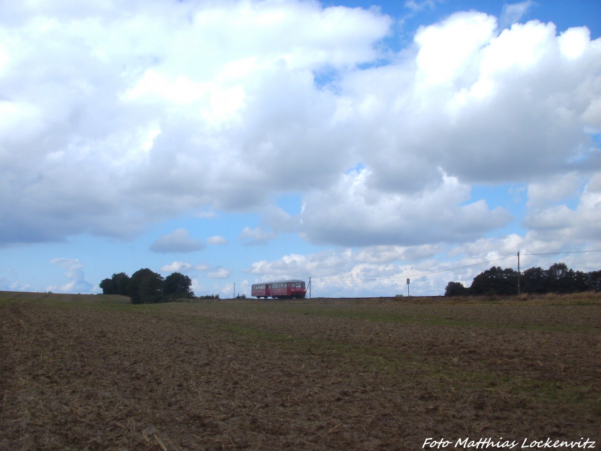 LVT 172 001 und 172 601 unterwegs nach Lauterbach Mole am 23.8.14