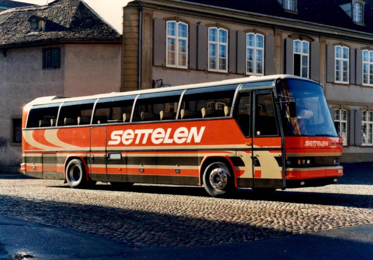 (MD278) - Aus dem Archiv: Settelen, Basel - Nr. 51/BS 1831 - Neoplan um 1990