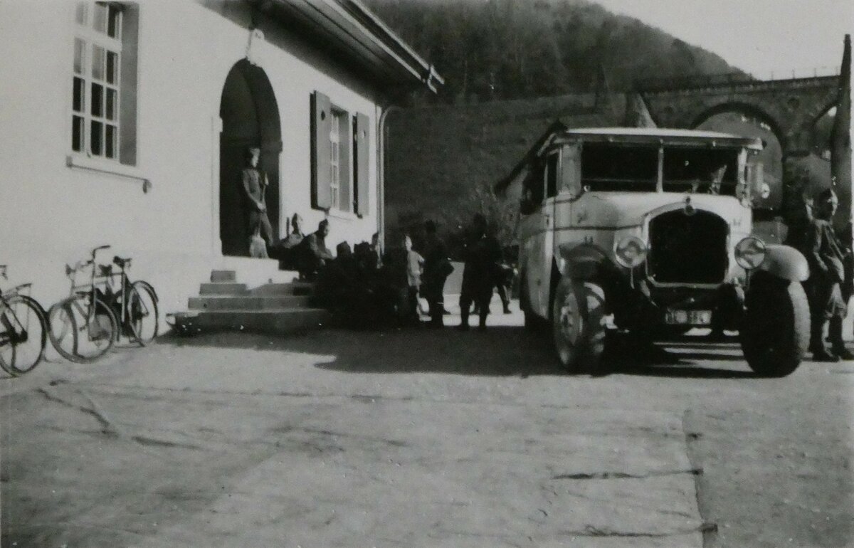 (MD505) - Aus dem Archiv: Dhler, Burgdorf - Nr. 14/BE 664 - Saurer im Jahr 1935