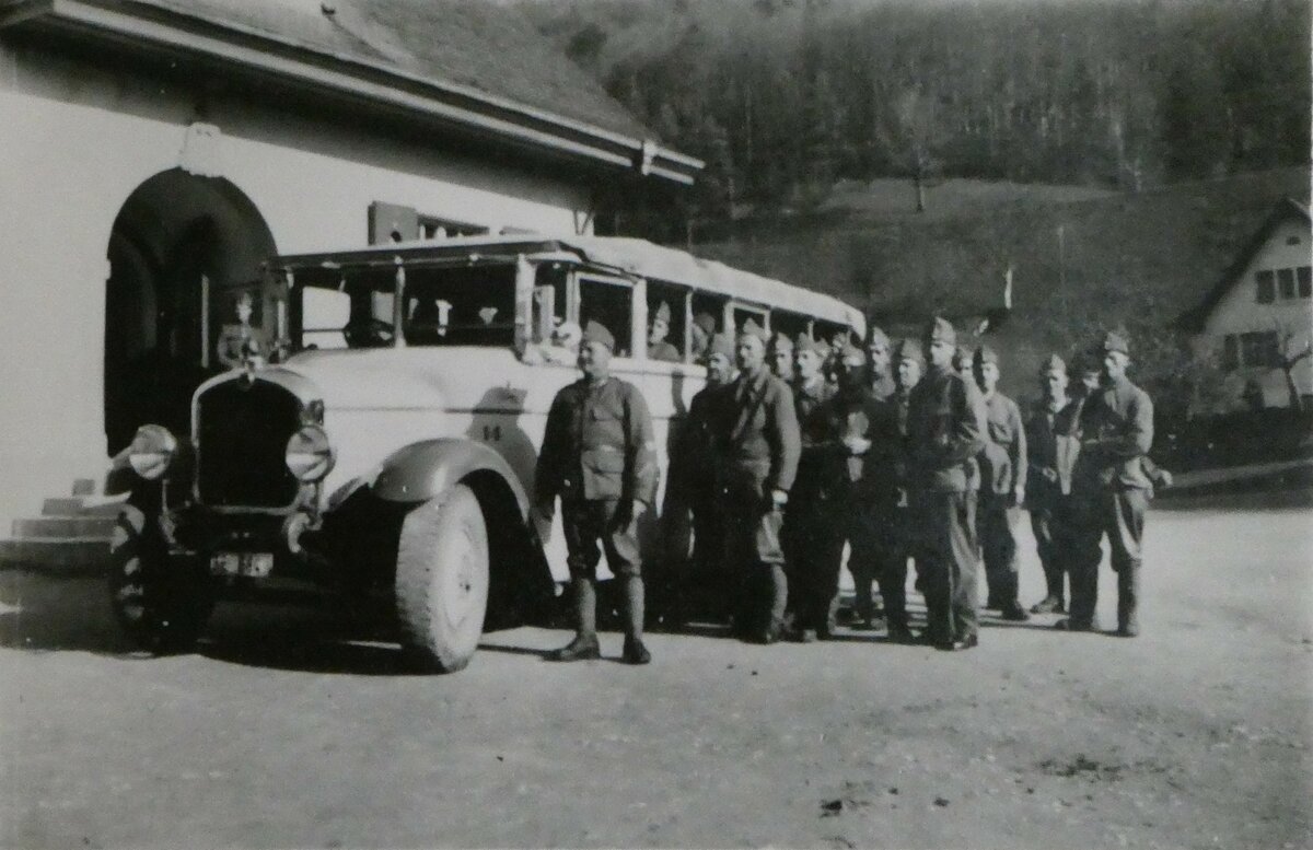 (MD506) - Aus dem Archiv: Dhler, Burgdorf - Nr. 14/BE 664 - Saurer im Jahr 1939