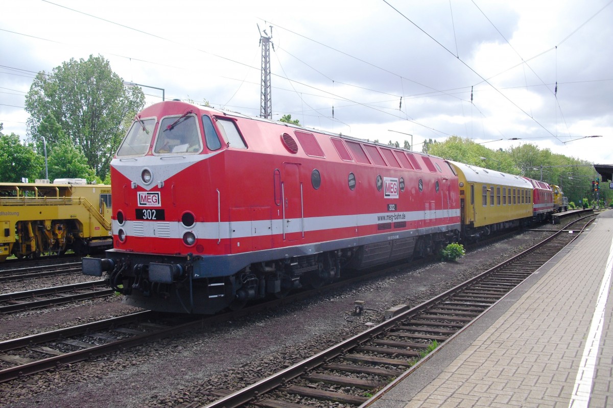 MEG 302 macht am 11 Mai 2011 Pause in Osnabrck.