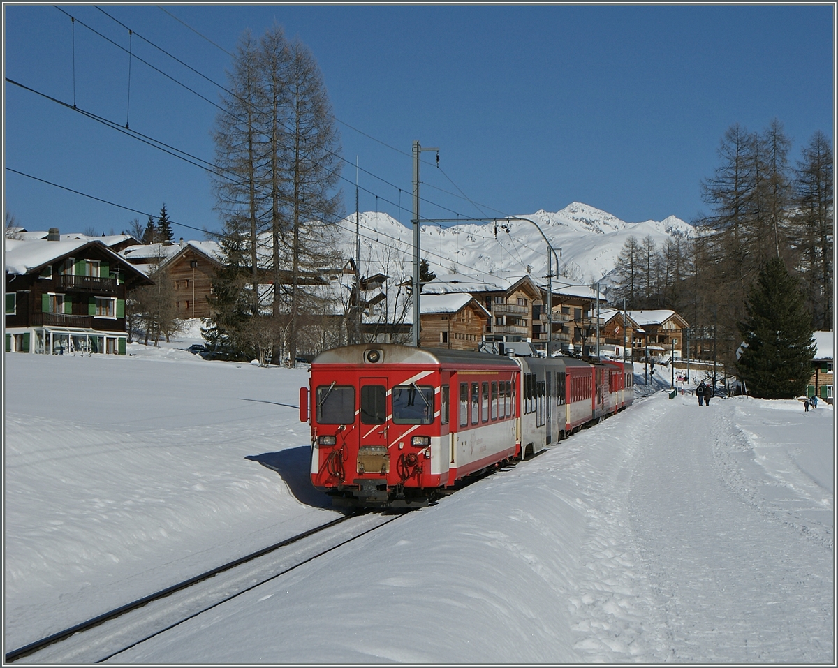 MGB Regiolanzug Göschenen - Visp bei Münster.
20. Feb. 2014 