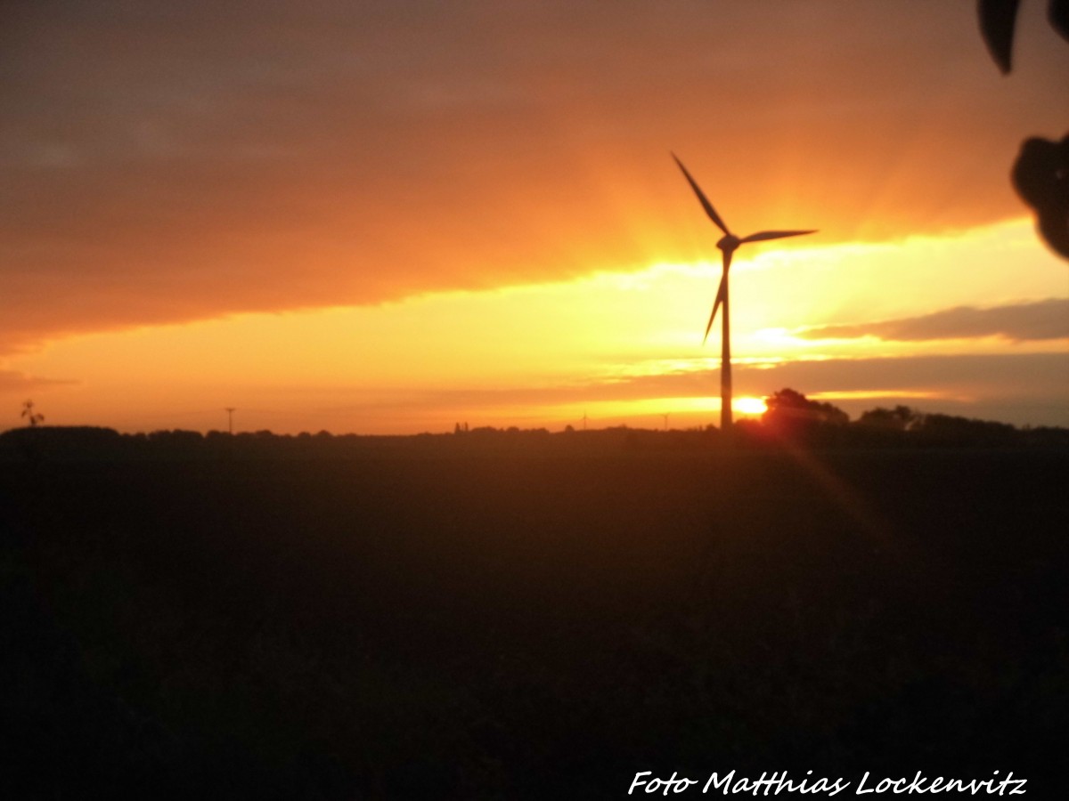 Morgenstimmung ber Sachsen-Anhalt am 23.10.15