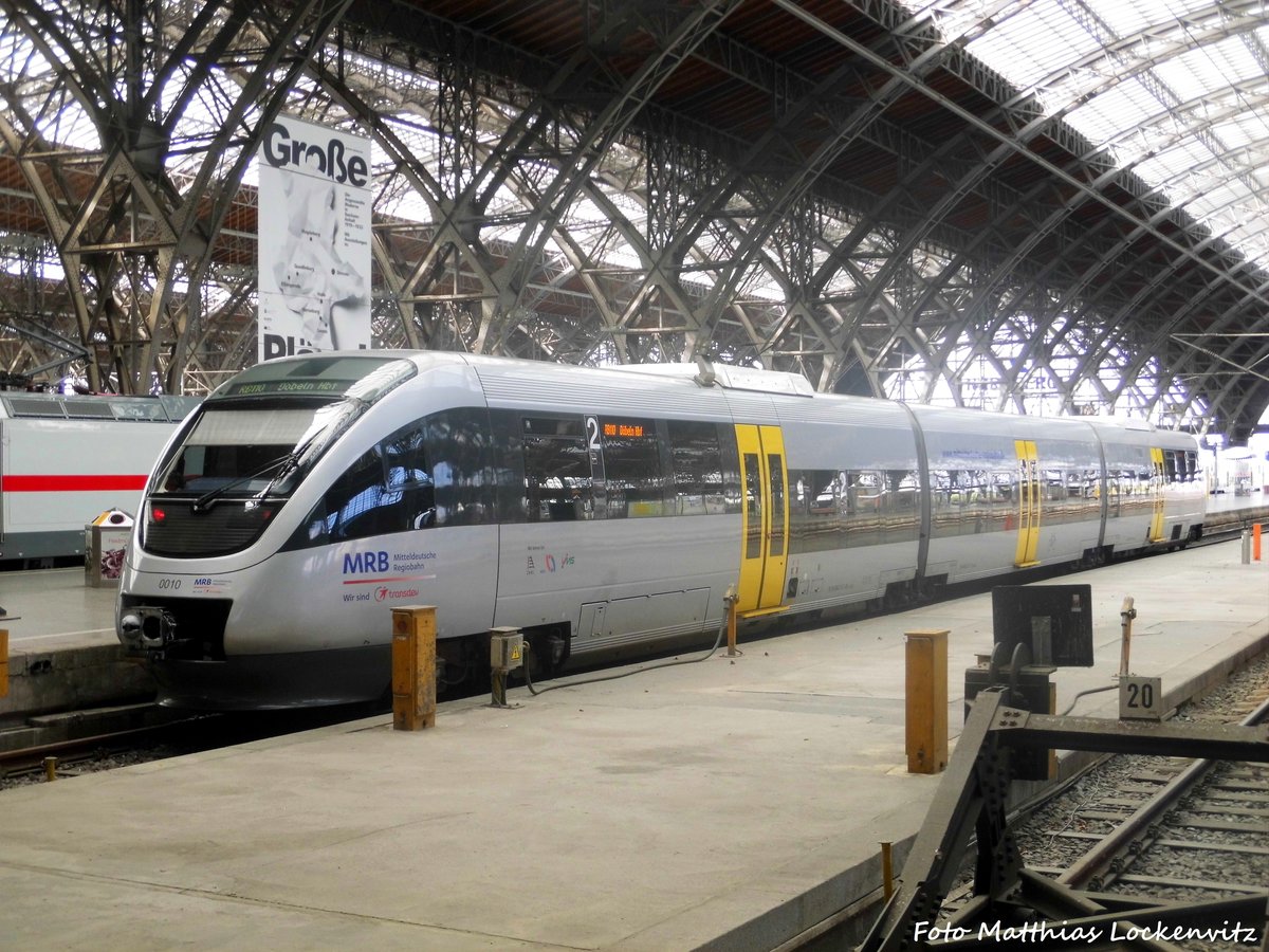 MRB VT 0010 im Leipziger Hbf am 29.6.16