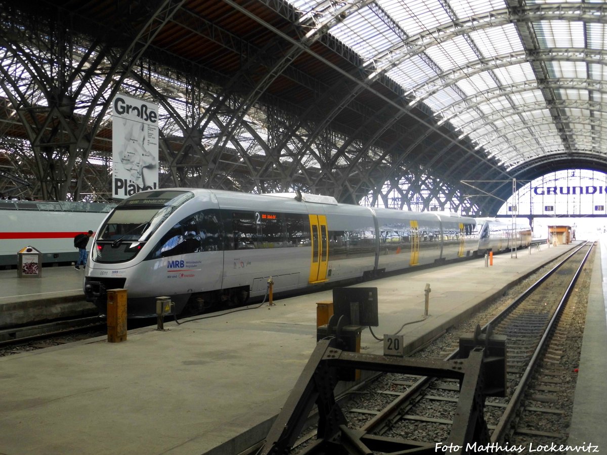 MRB VT 0011 und VT 0013 im Leipziger Hbf am 29.6.16