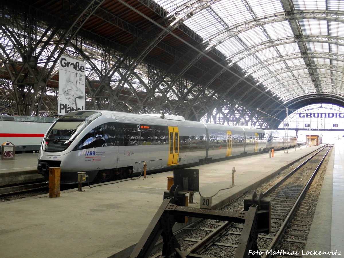 MRB VT 0011 und VT 0013 im Leipziger Hbf am 29.6.16