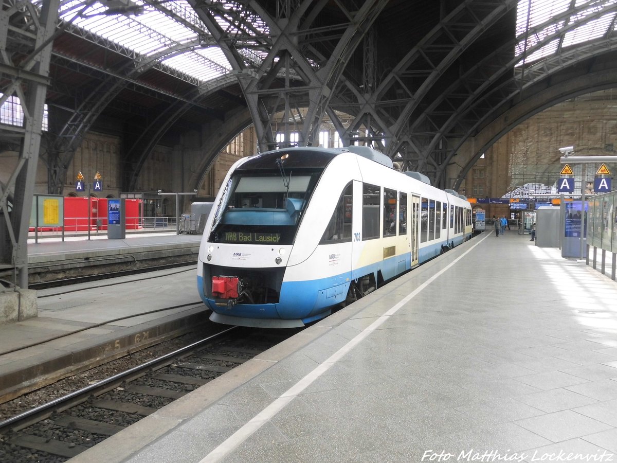 MRB VT 703 im Leipziger Hbf am 25.4.16