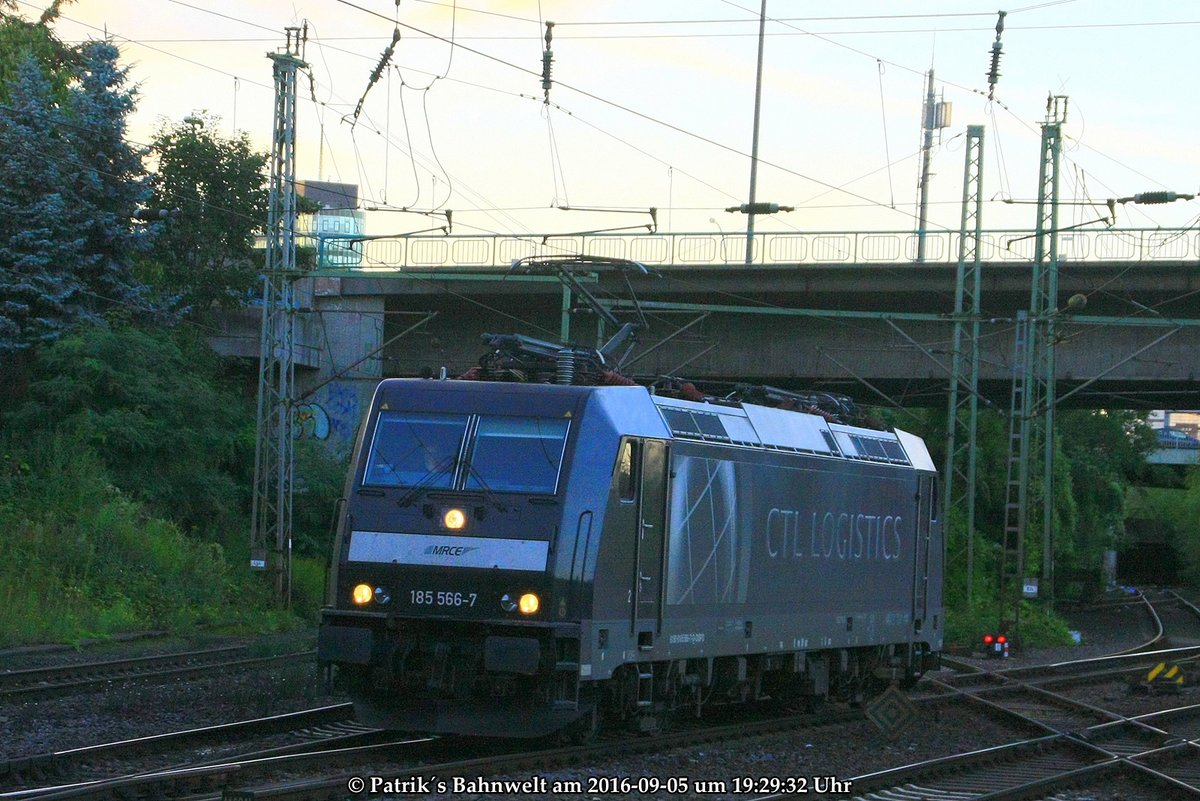 MRCE / CTLL 185 566 Lz am 05.09.2016 in Hamburg-Harburg