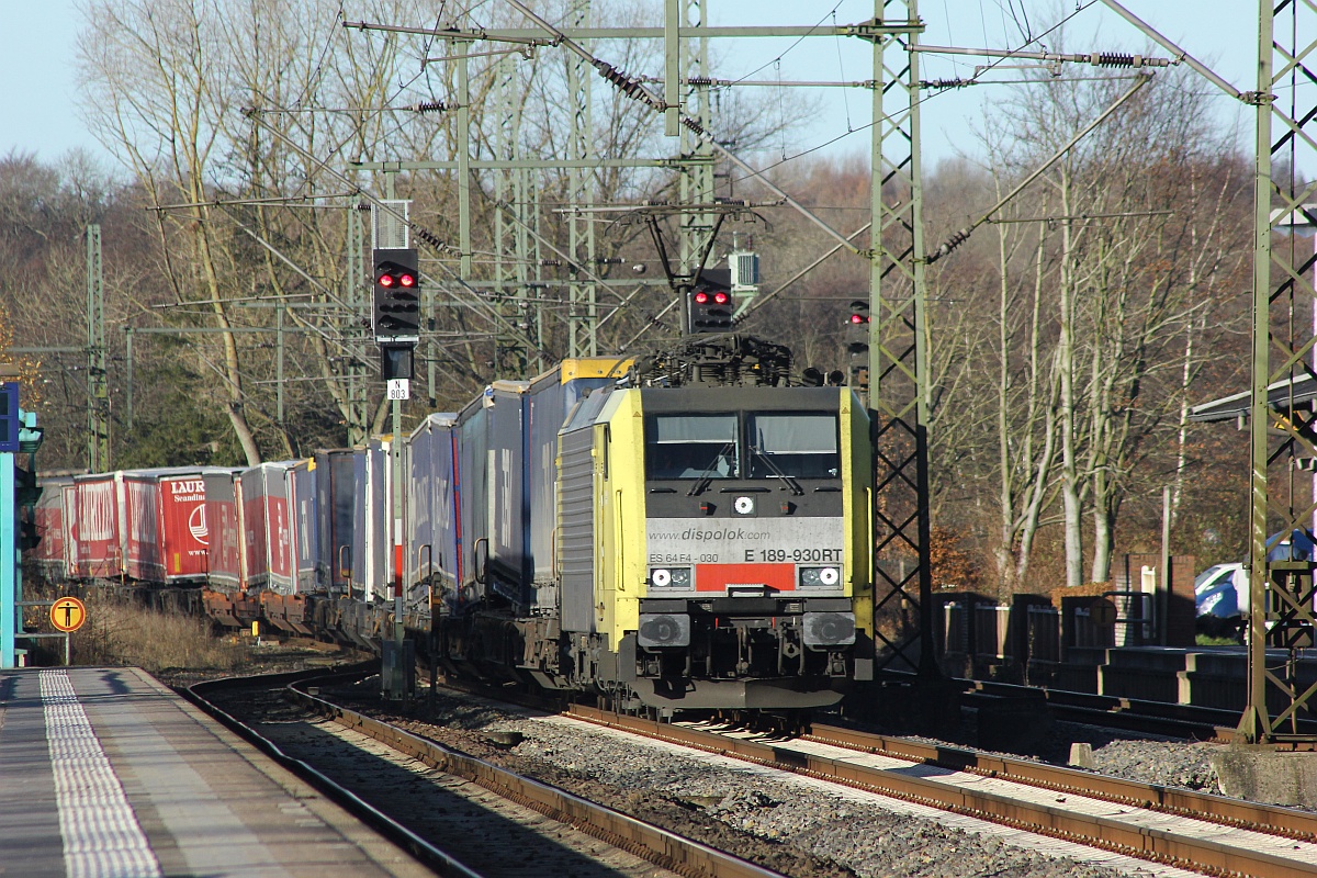 MRCE/TXL ES 64 F4-030(RT) Schleswig 27.11.16