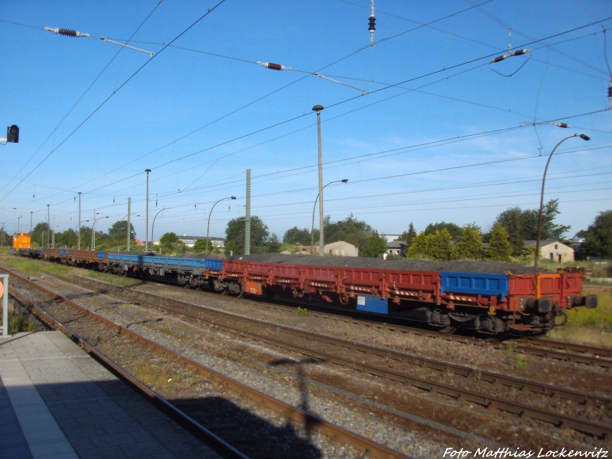 MTEG 293 022-0 abgestellt im Bahnhof Bergen auf Rgen am 16.6.14