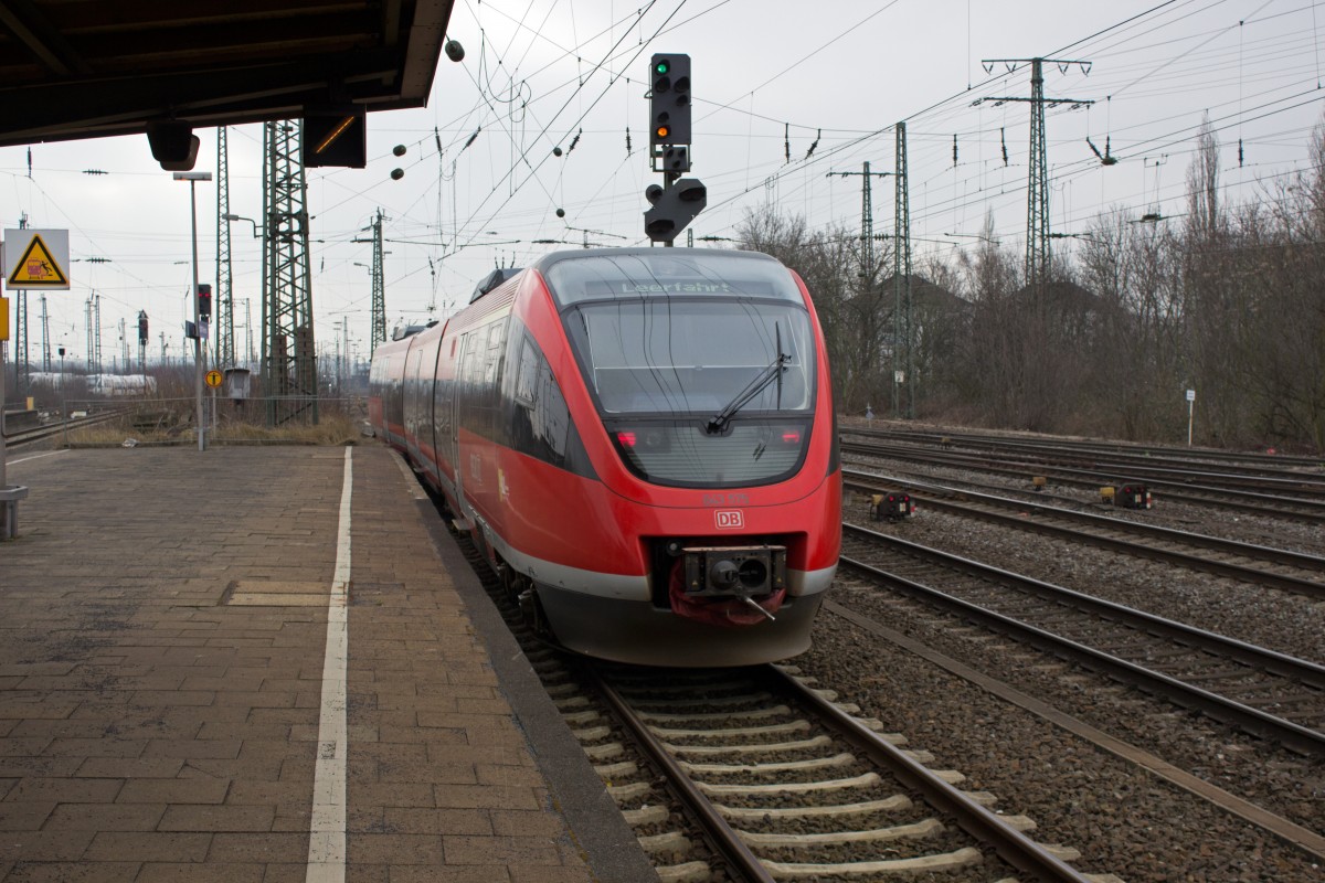 Nachschuss auf 643 075 in Hamm am 19.02.15.