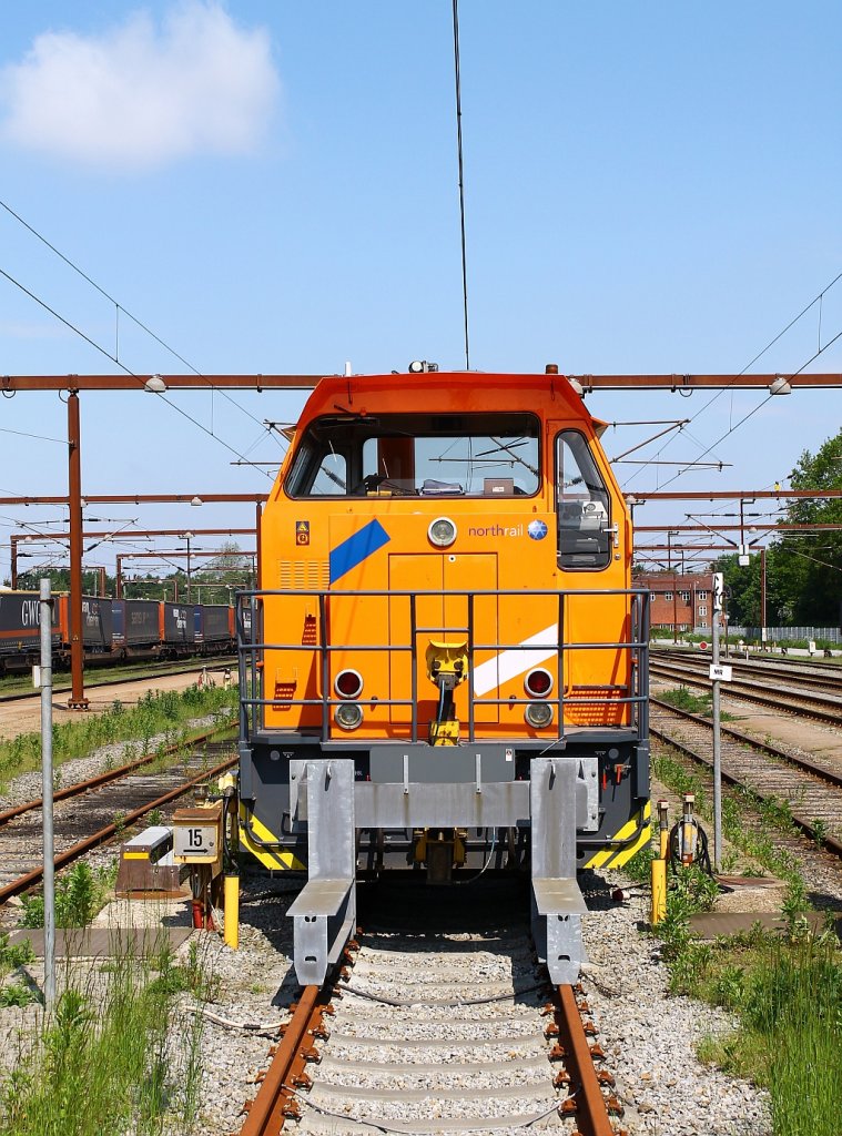 northrail 322 123-9(ex DSB MK 604) abgestellt im Pbf Padborg. 01.06.2013
