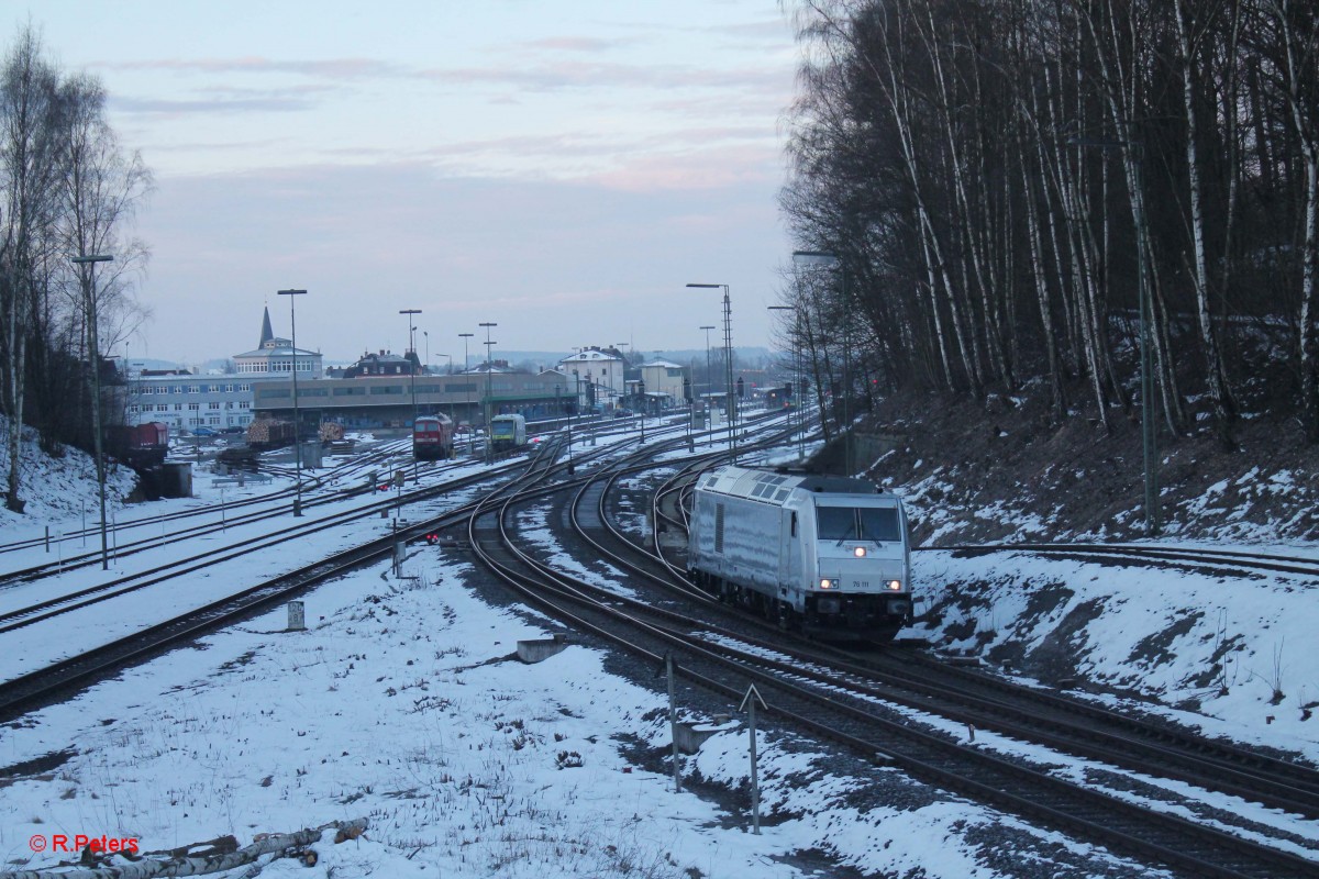 Nun rollt sie wieder zurück um ans andere Ende des zuges sich zu setzen. 21.02.15