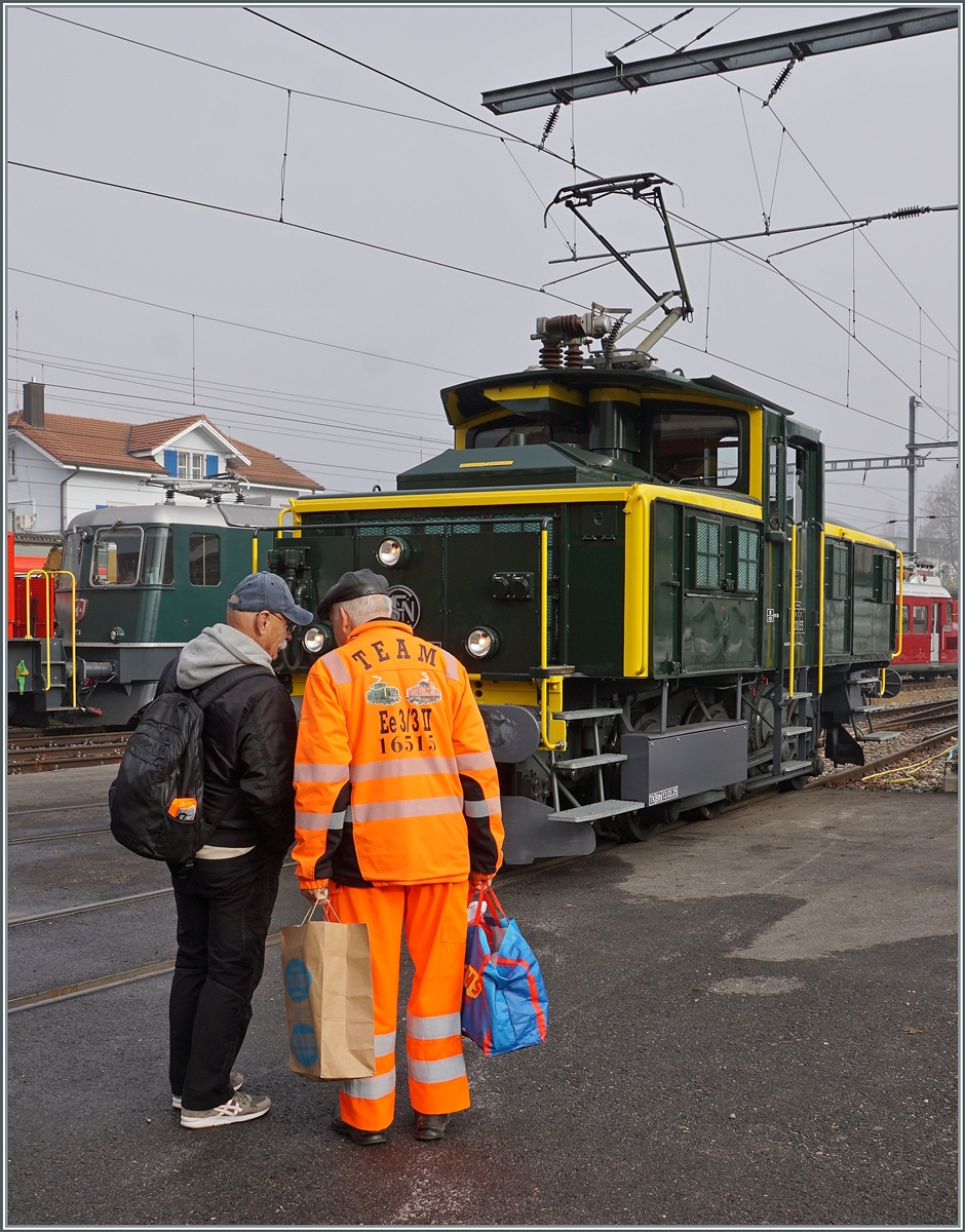 Ob nun  Team Ee 3/3 II 16515 oder Team C-20155 - Allen Beteiligten ein herzliches Dankeschön für die viele Arbeit zur Aufarbeitung der eindrücklichen SNCF C 20155 UIC N° 97 85 1 932-0 (ex SBB Ee 3/3 II 16515, ex SNCF C 20155) 

Balsthal, den  8. November 2025