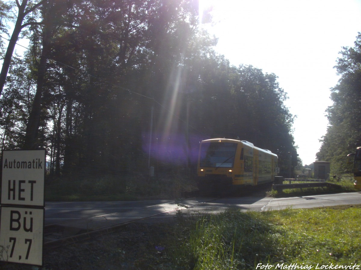 ODEG VT 650.74 im Auftrag der PRESS unterwegs nach Bergen auf Rgen am 5.9.14