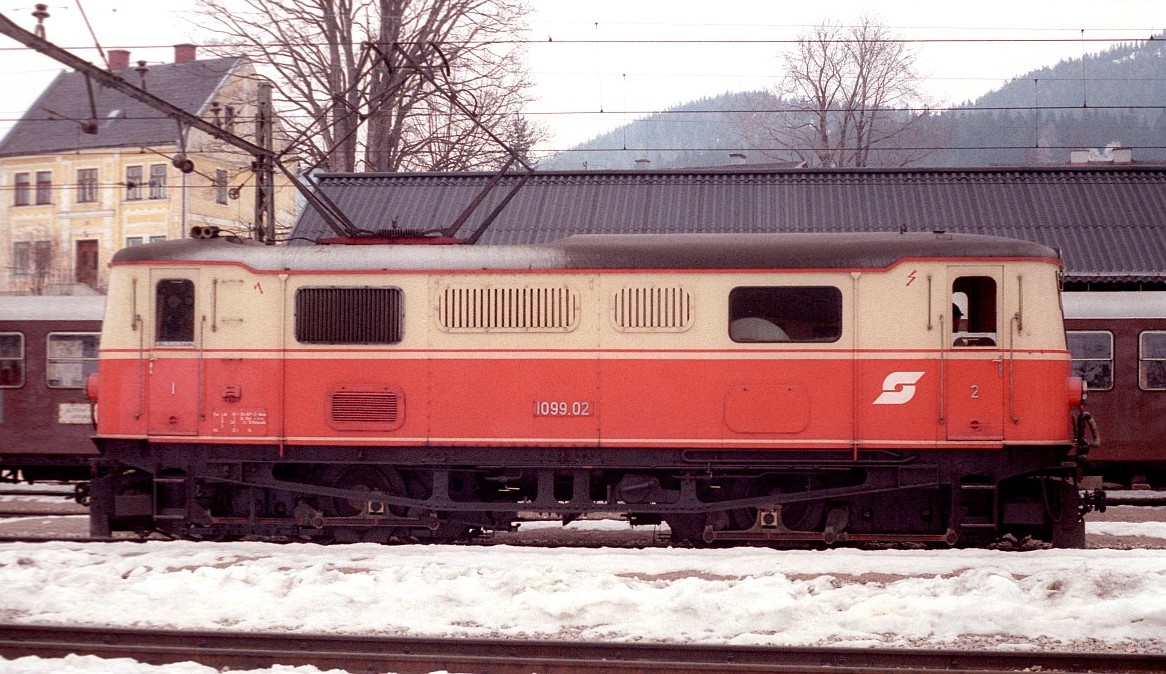 ÖBB 1099.02 Mariazell 01.03.1985