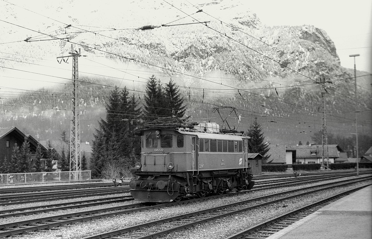 ÖBB 1245.532 Garmisch Partenkirchen 28.12.1977