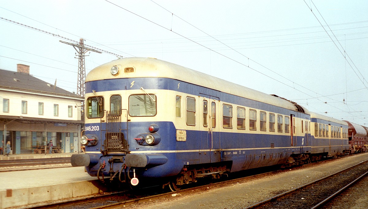 ÖBB 5146.203 Pöchlarn 01.03.1985