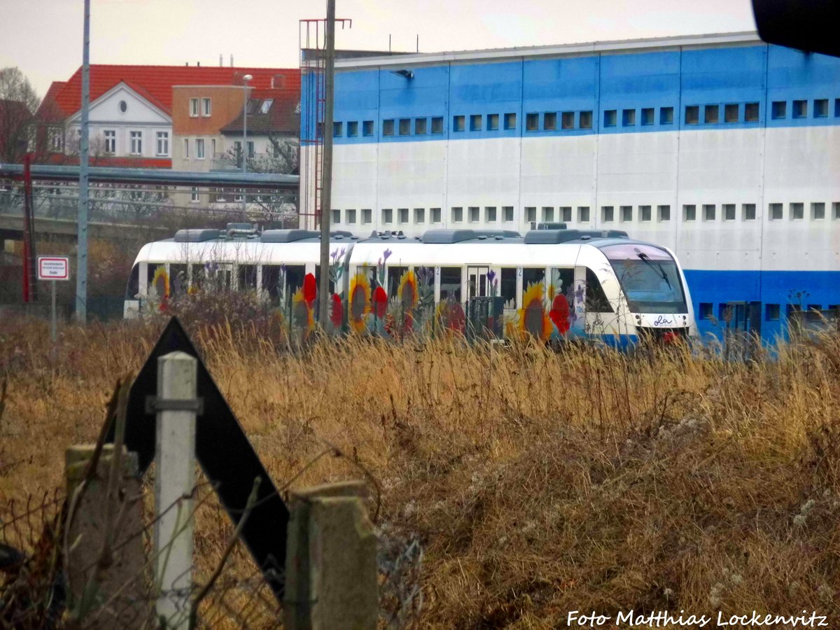 OLA VT 706 abgestellt an der VIS Halberstadt am 20.2.17