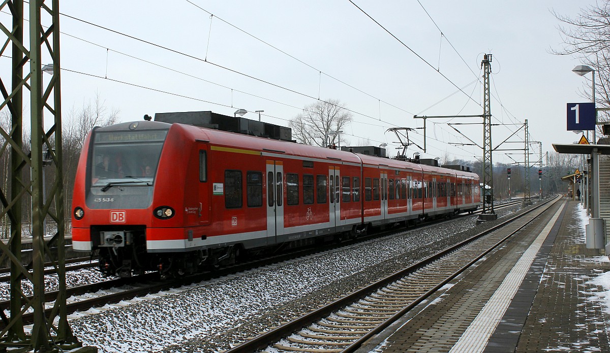 Passt genau...DB S-Bahn Hannover 0425 043/543 als LS 70201 auf  Probefahrt  auf dem Rückweg nach Neumünster. Das Abnahmedatum der HU war auch schon angeschrieben, REV/AN X/10.02.17. Schleswig 09.02.2017