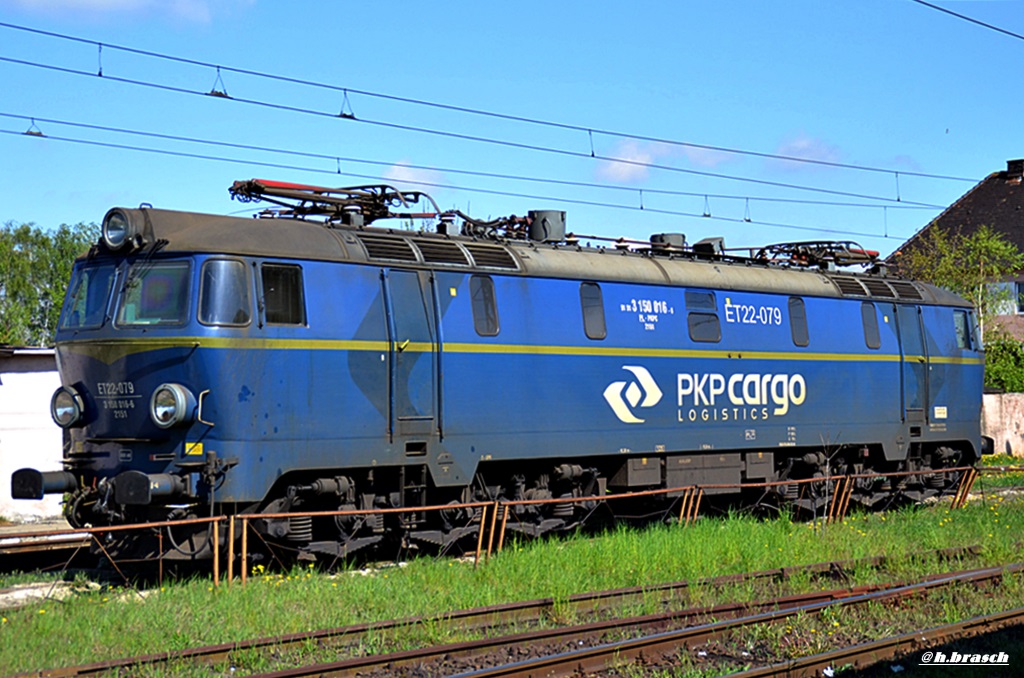 pkp ET22-079 war abgestellt beim bf inowroclaw