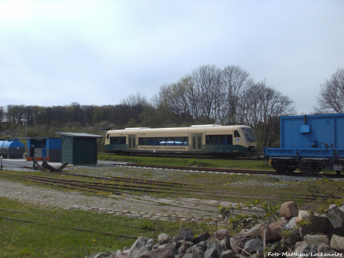 PRESS 650 032-4 unterwegs nach Bergen auf Rgen am 17.4.14