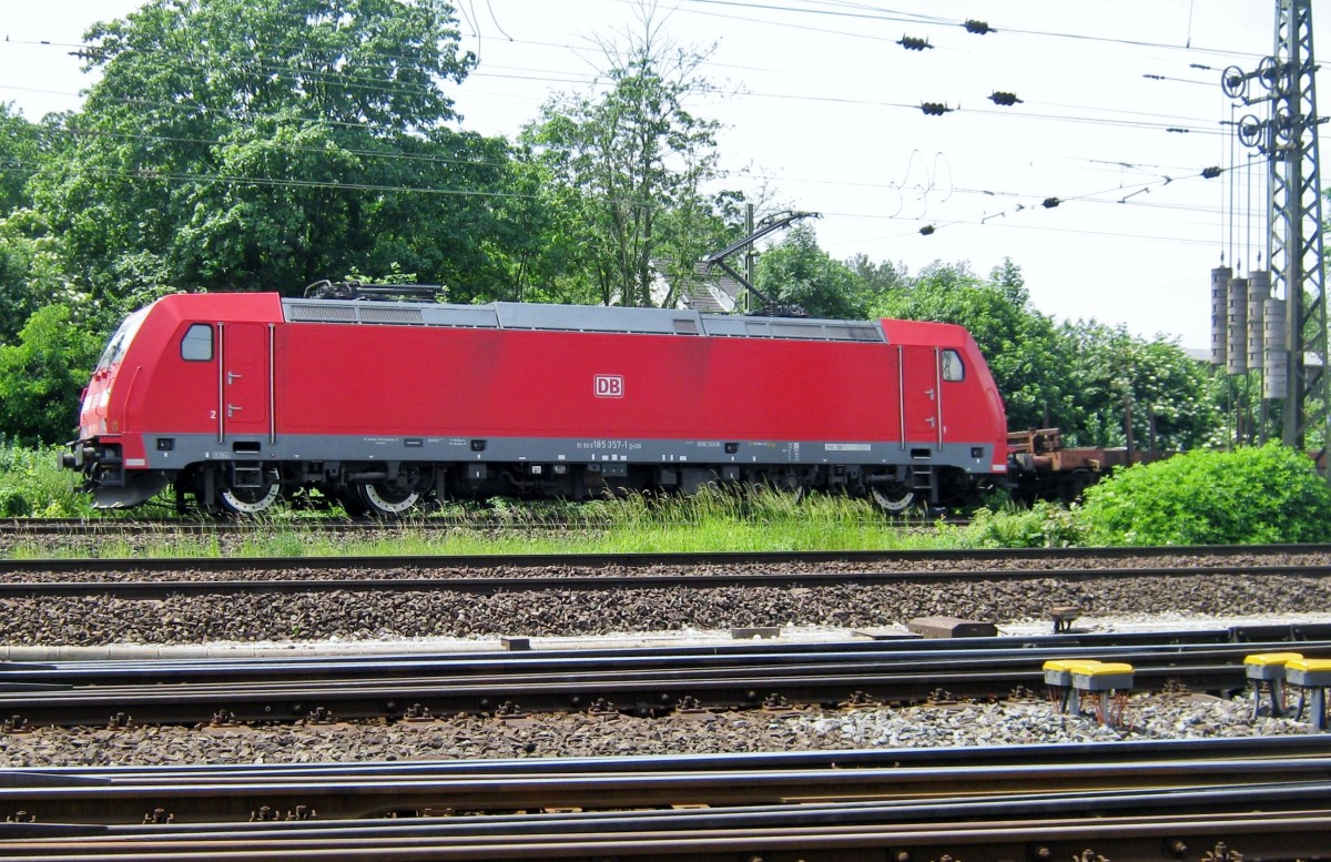 Profilblick auf 185 357 in Koblenz-Ltzel am 2 Juni 2012.