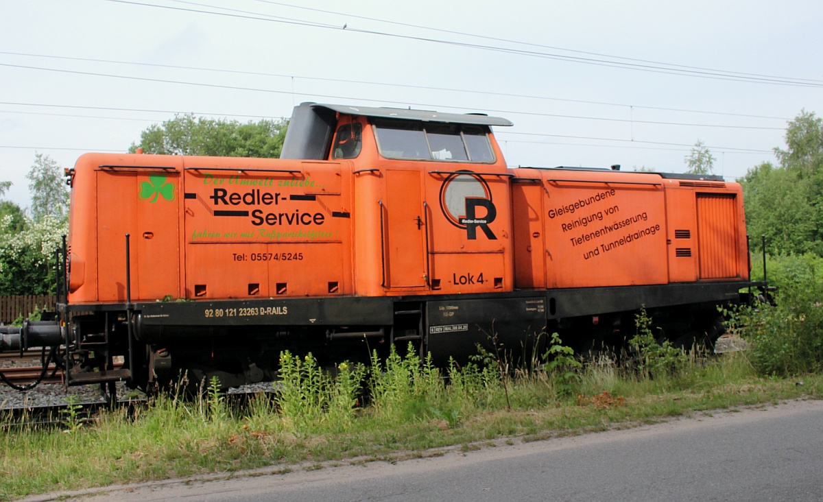 Redler Service Lok 4, 212 326-3, REV/MAL/08.04.20, Jübek 29.06.2021