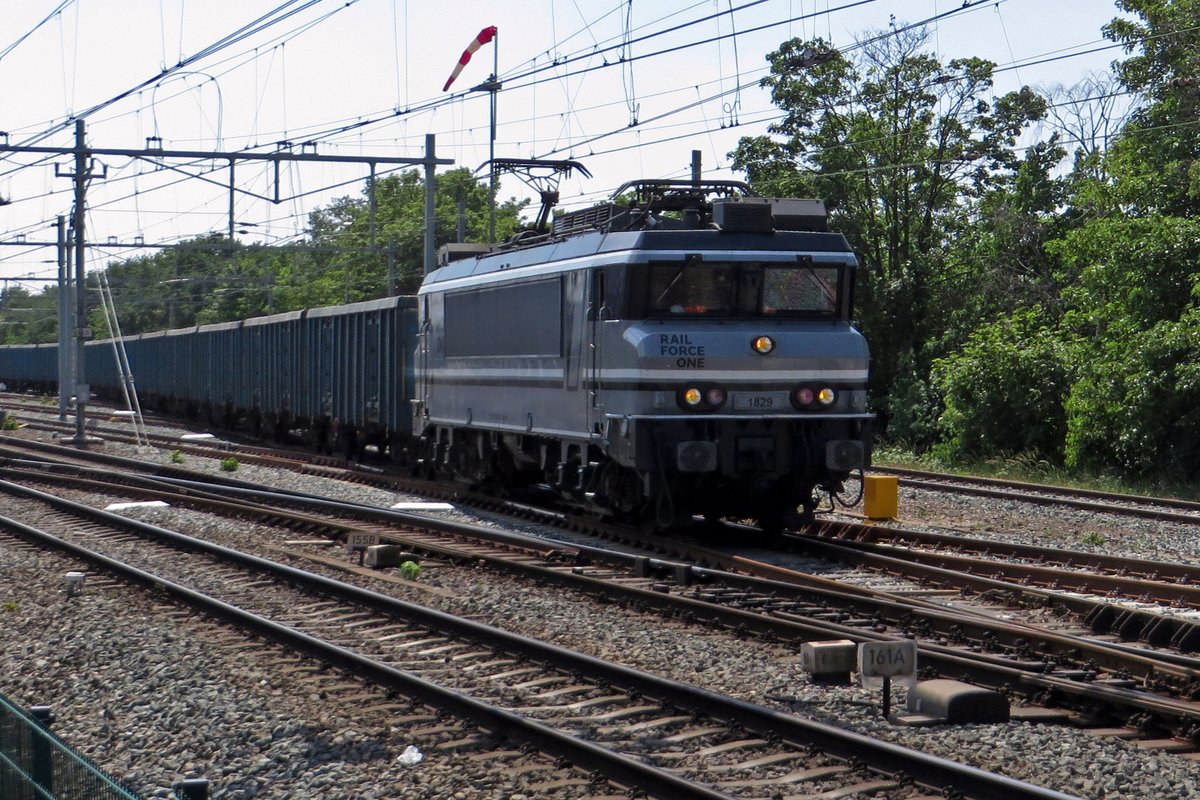 RFO 1829 verlsst am 27 Mai 2020 Nijmegen mit der Gyspzug nach Bad Bentheim.