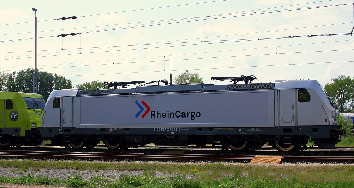 Rhein Cargo 187 077-3 (REV/19.12.16) Hohe Schaar 12.05.2018