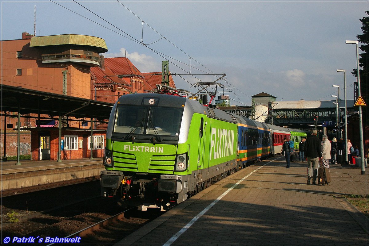 Rpool/BTE 193 991 mit FLX 1803 nach Kln Hbf
am 06.09.2019 in Hamburg-Harburg