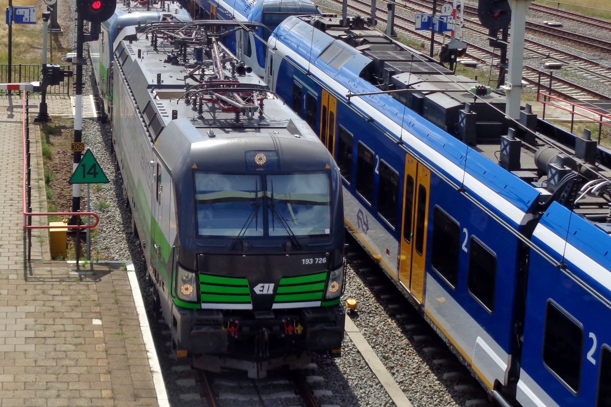 RTB 193 726 von oben gesehen in Lage Zwaluwe am 24 Augustus 2018.