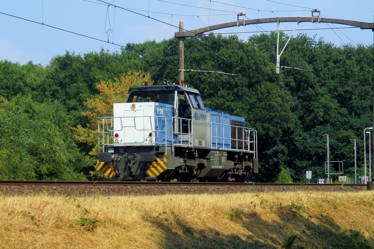 RTB V156 durchfahrt solo am 27 Juli 2018 Tilburg Oude Warande. 