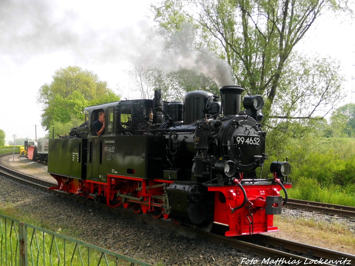 RBB 99 4652 in Putbus am 21.5.16