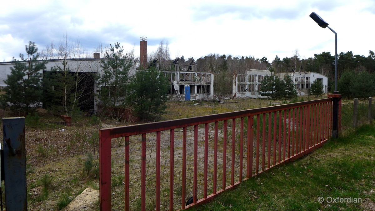 Ruine in Arendsee, Sachsen-Anhalt. 