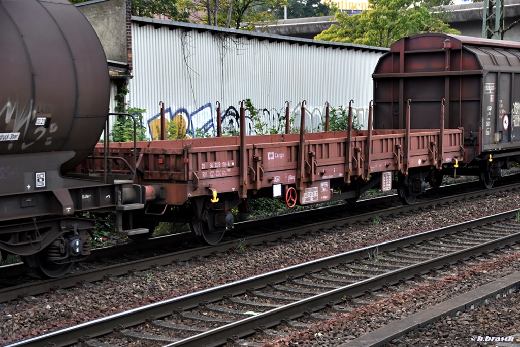 rungenwagen der gattung KNS 220.1,uic-nummer:21 54 3379 191-4,harburg 23.09.17