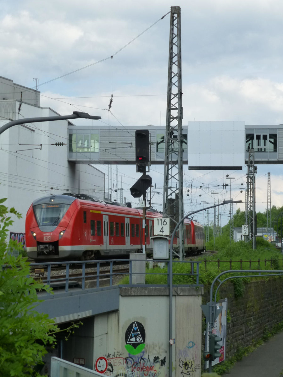 S8 nach Mönchengladbach, vorne 1440 322. 11.5.2018.