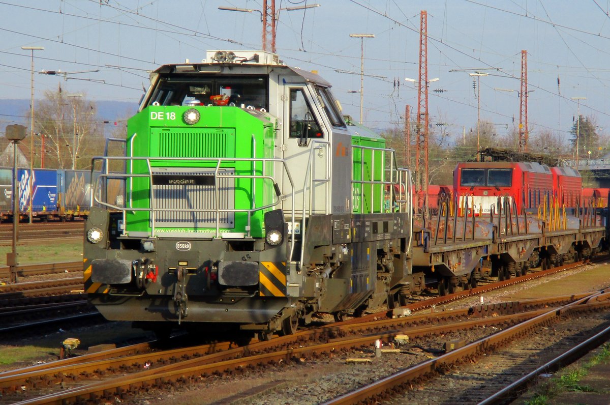 Saarrail 4185 001 steht am 29 Mrz 2017 in Dillingen (Saar).