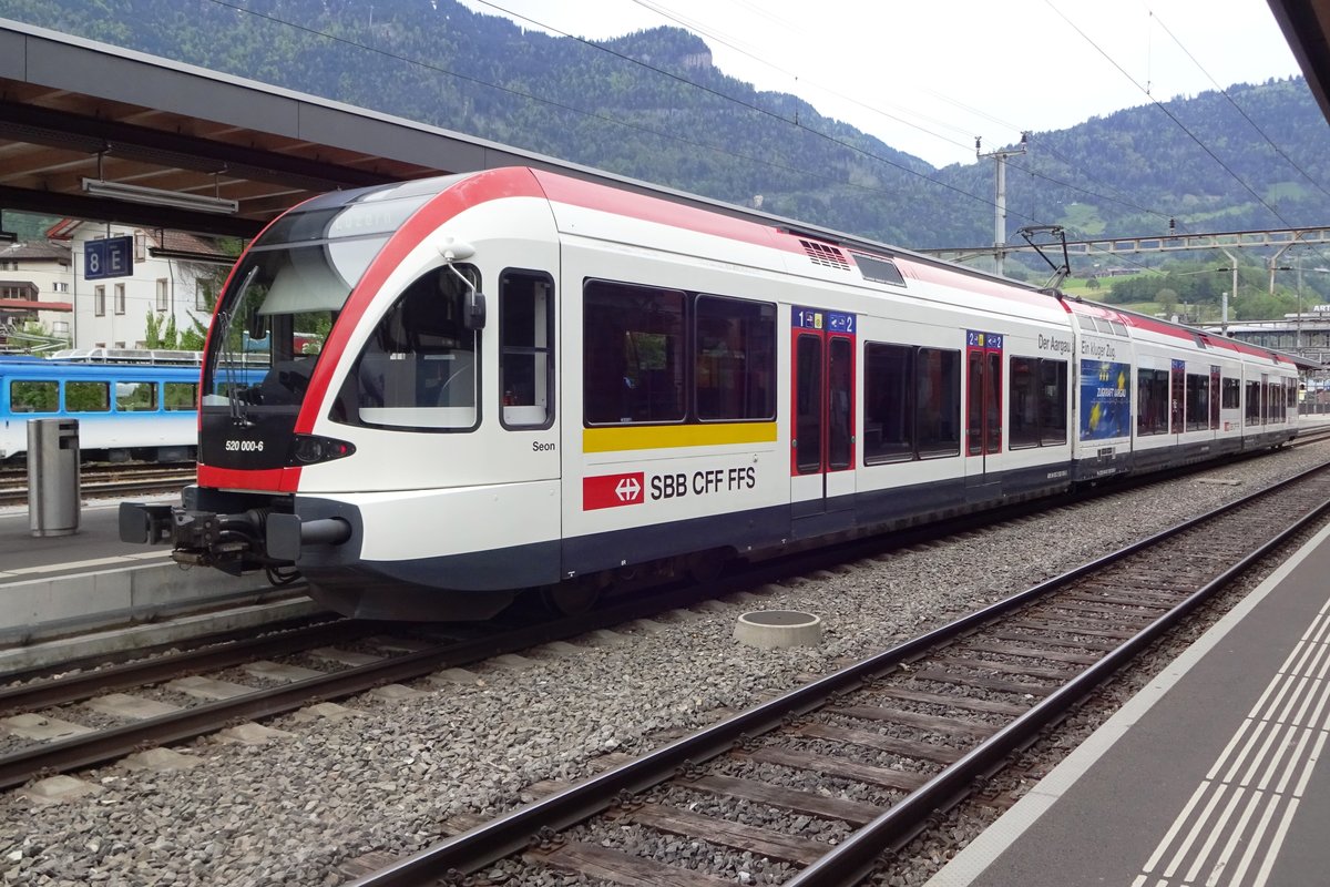 SBB 520 000 steht am 27 Mai 2019 in Arth-Goldau.