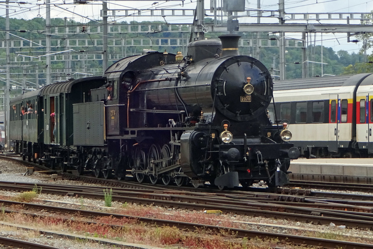 SBB Elefanten 2978 zieht ein Sonderzug aus Brugg AG am 26 Mai 2019.