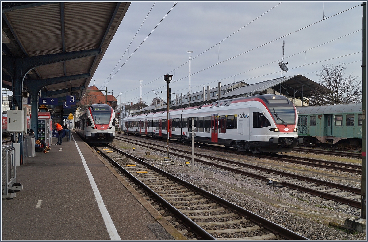 SBB  Seehasen  in Konstanz. Diese bedienen die DB Strecke Konstanz Engen. 

10. Dez. 2019