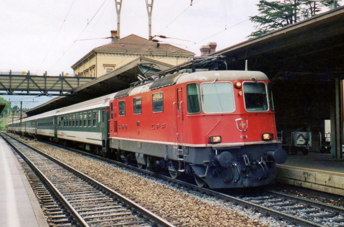 Scanbild von 11199 in verregneten Bellinzona am 26 Mai 2007.