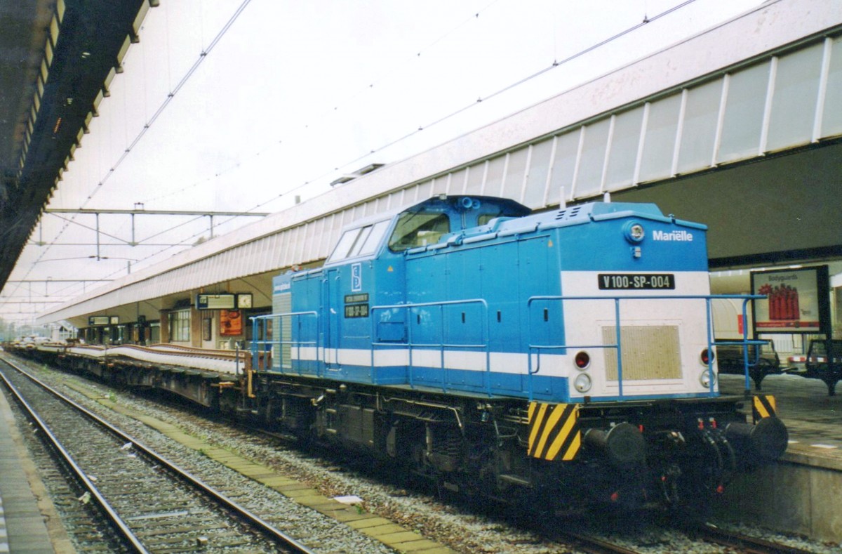 Scanbild von Spitzke V 100-SP-004 in Rotterdam Centraal am 28 November 2005.