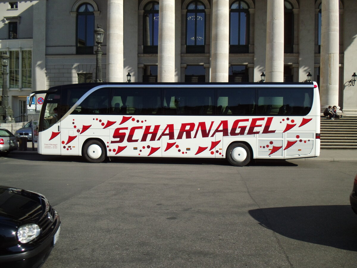 Scharnagel, Feuchtwangen - Setra S 415 HD am 12. Mrz 2014 in Mnchen (Aufnahme: Martin Beyer)