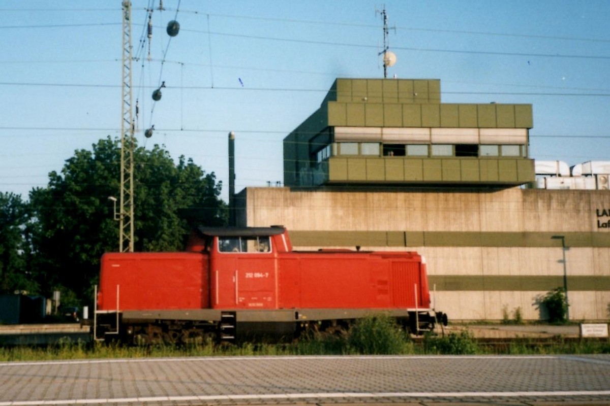 Solofahrt fr 212 094 in Landshut (Bay) am 29 Mai 2006.