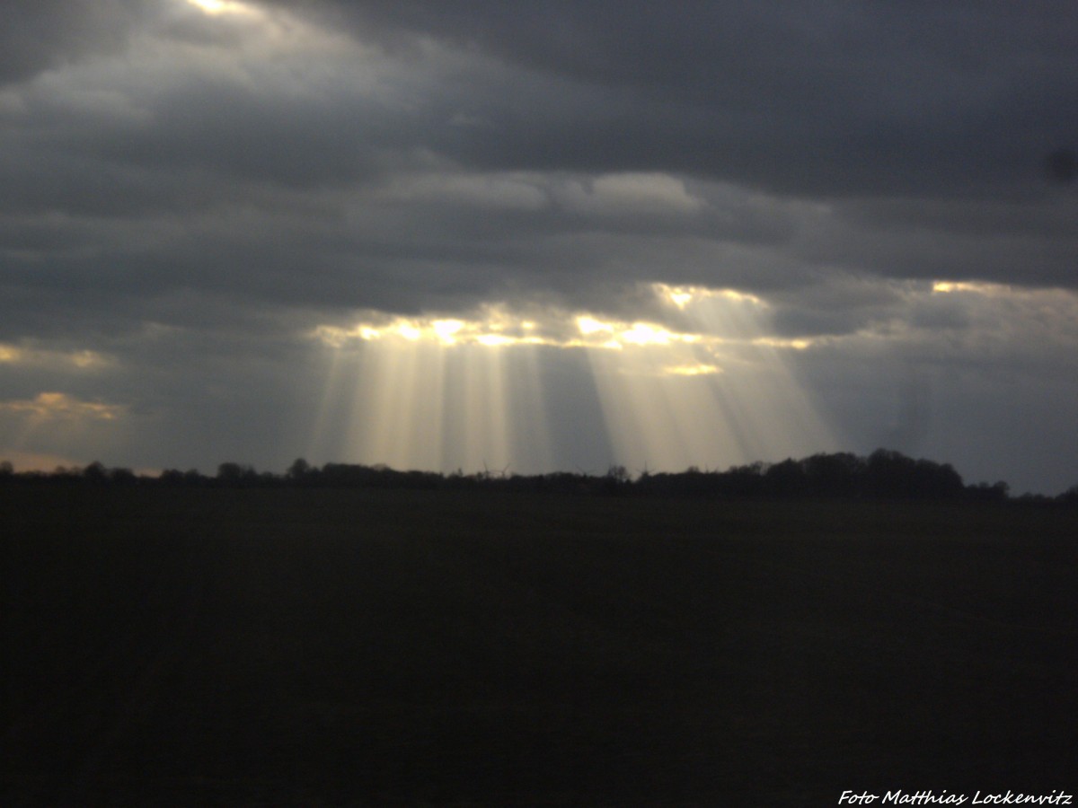 Sonnenstrahlen in M-V am 16.2.14