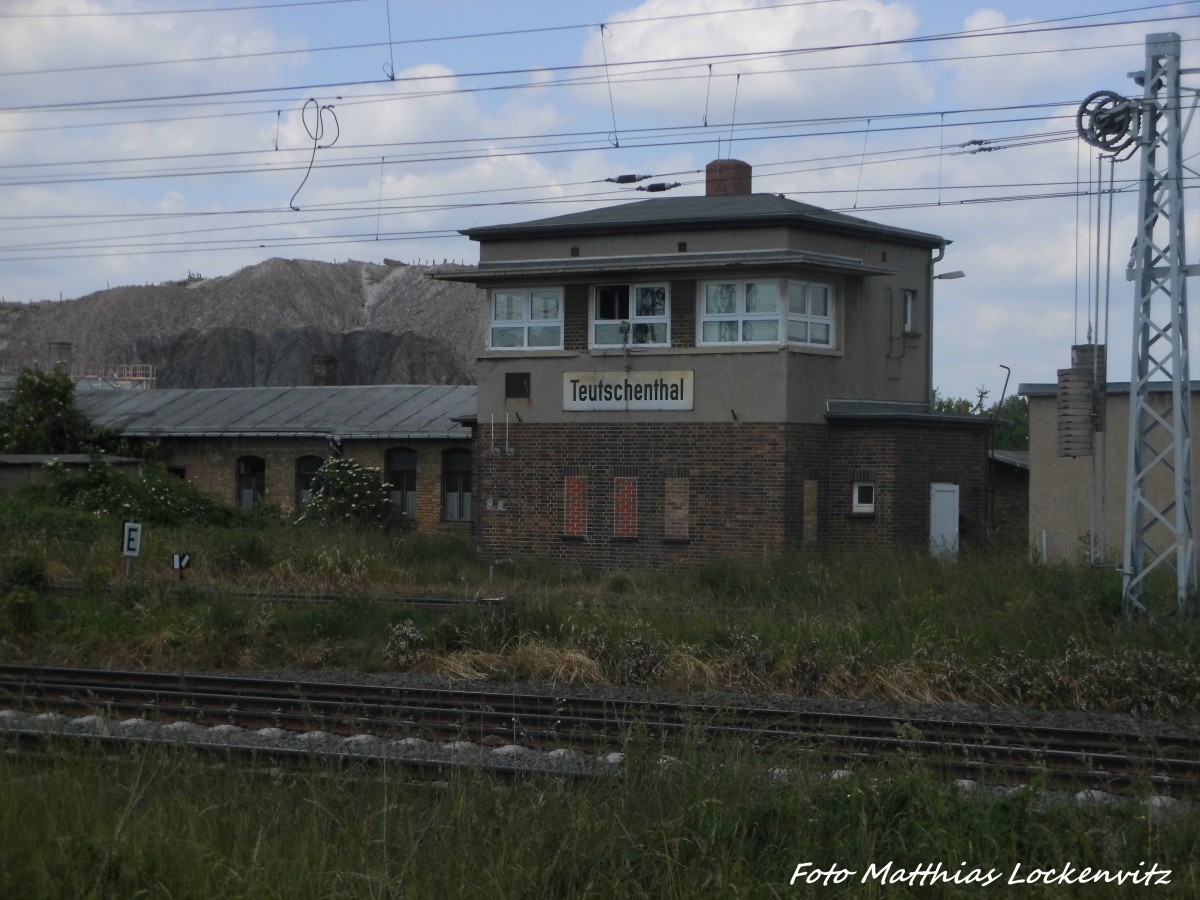 Stellwerk Teutschenthal am 4.6.15