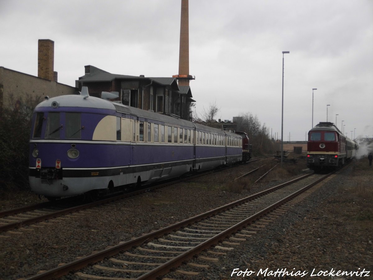 SVT 137 234 und 132 158 der LEG in Leipzig-Plagwitz am 20.3.16