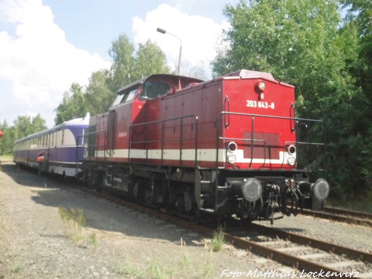 SVT 137 234 und 203 843-8 in Wurzen am 4.9.15