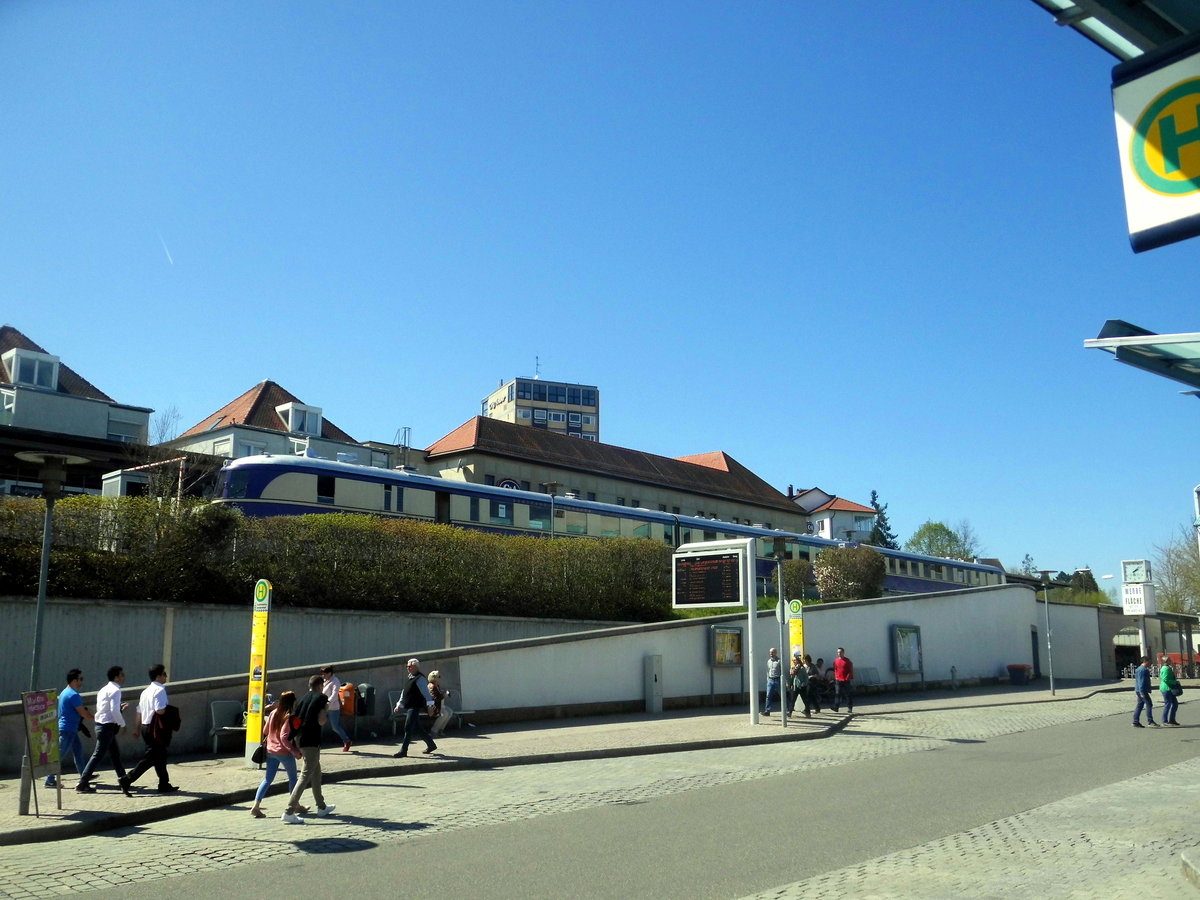 SVT 137 234 im Bahnhof Friedrichshafen Hafen am 9.4.17